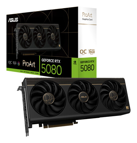 5080 ASUS PROART RTX OC 16GB/2xDP/1xHDMI/1xUSB-C