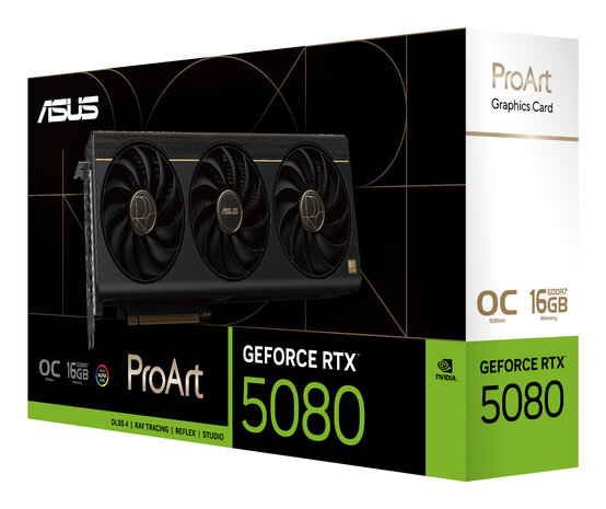 5080 ASUS PROART RTX OC 16GB/2xDP/1xHDMI/1xUSB-C