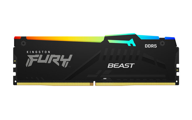 16GB DDR5/5600 CL36 Kingston FURY Beast Black RGB