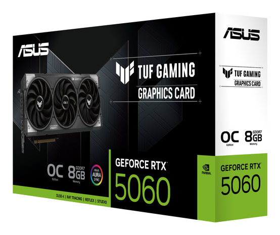 5060 ASUS TUF GAMING RTX OC 8GB/3xDP/HDMI