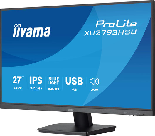 27" Iiyama ProLite XU2793HSU-B7 FHD/DP/HDMI/100Hz/IPS