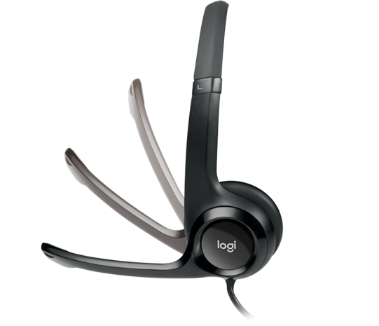 Logitech Stereo Headset H390 USB-C zwart