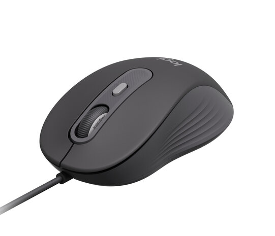 Logitech Signature M520 for Business Optical USB-C Zw.