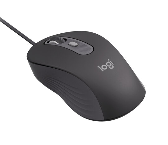 Logitech Signature M520 for Business Optical USB-C Zw.