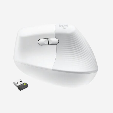 Logitech Lift Vertical Ergonomic Wit Retail Wireless