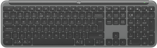 DT Logitech MK950 Combo Slim Signature Graphite Wirel.