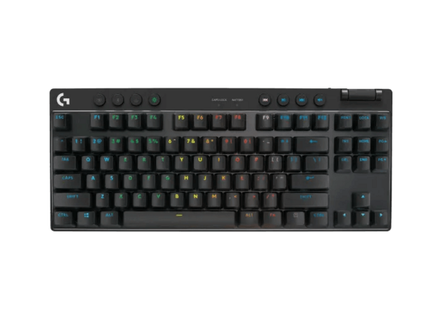 KB Logitech Logitech G Pro X TKL Zwart Wirel. Tactile
