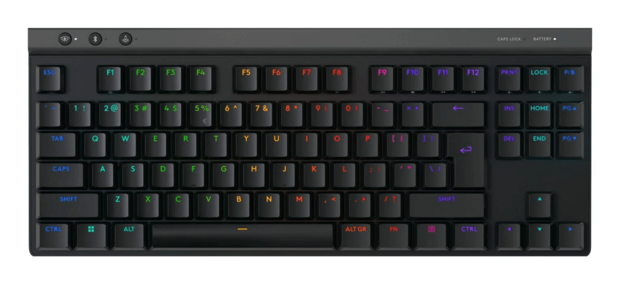 KB Logitech G G515 LIGHTSPEED TKL Zwart Wirel. Tactile