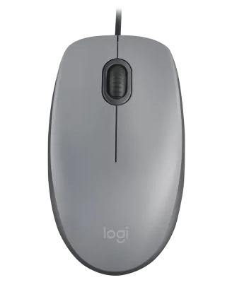Logitech M110 Silent Optical USB Grijs Retail