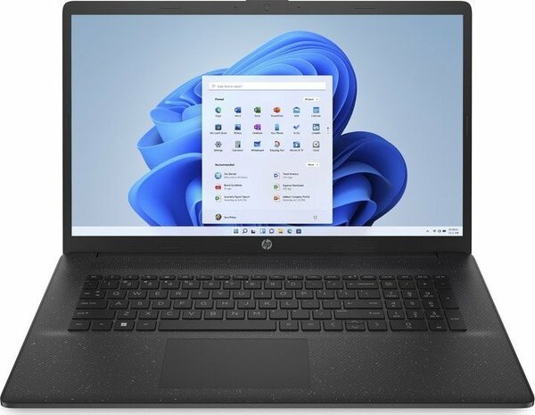 HP 17,3" R7-7/16GB/512GB/FHD/W11 (Repack) Zwart