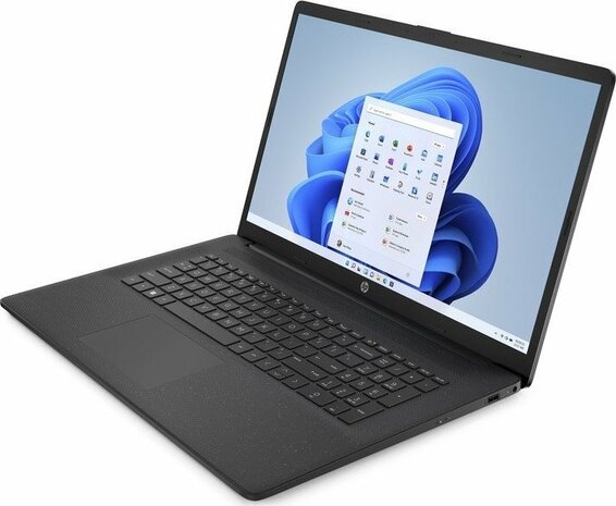 HP 17,3" R7-7/16GB/512GB/FHD/W11 (Repack) Zwart