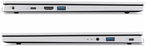 Acer 14,0" i3-N/8GB/256GB/W11 Zilver Repack