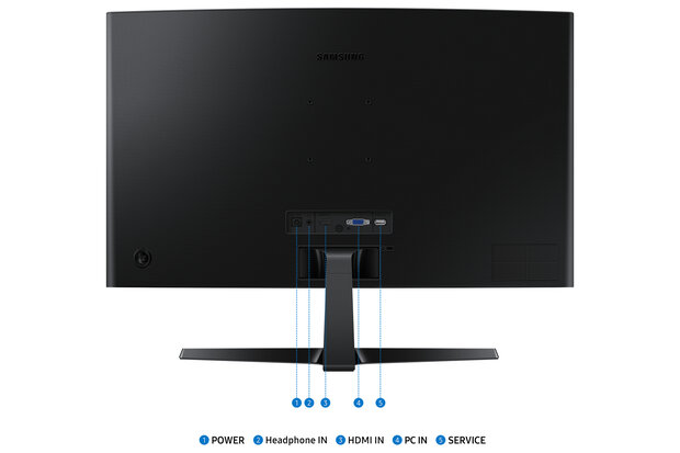 27" Samsung S36GD Curved/FHD/HDMI/VGA/VA