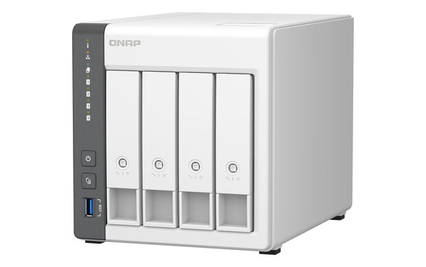 Qnap TS-433 4bay/USB 3.2/2xUSB 2.0/1Gbps + 2.5Gbps