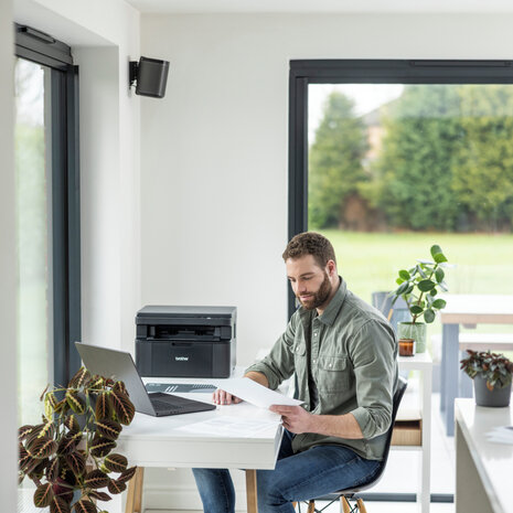 Brother DCP-L1640W MONO / AIO / WLAN / LAN / Zwart