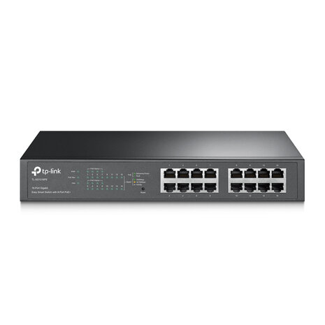 TP-Link 16Port 1Gbps Desktop/Rackmountable PoE+.