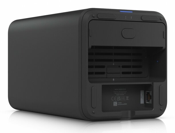 Ubiquiti UNAS 2 2bay/2.5Gbps/USB-C/PoE++ Zwart