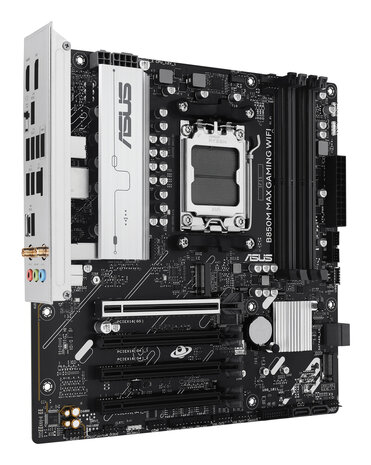 ASUS AM5 B850M MAX GAMING WIFI - DDR5/3xM.2/DP/HDMI/&micro;ATX
