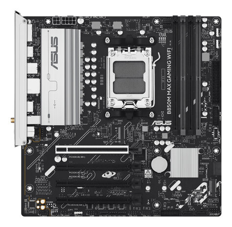 ASUS AM5 B850M MAX GAMING WIFI - DDR5/3xM.2/DP/HDMI/&micro;ATX