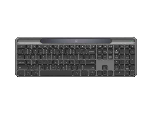 KB Logitech K980 Slim Solar+ For Business BT Graphite