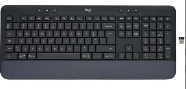 KB Logitech Signature K650 Zwart Bluetooth Retail