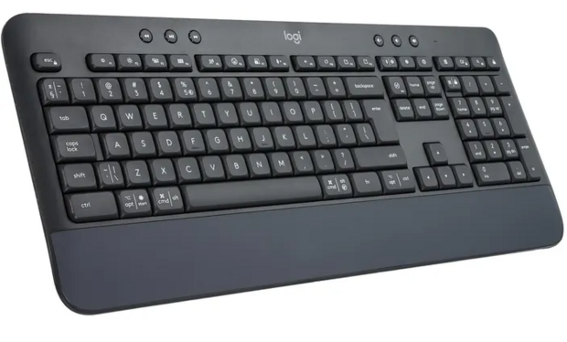 KB Logitech Signature K650 Zwart Bluetooth Retail
