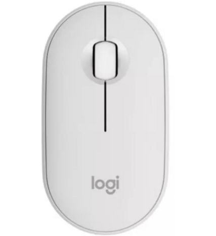 Logitech Pebble 2 M350s Optical Wit Wirel. BT DONGLELESS