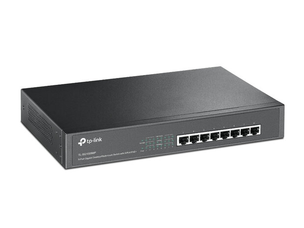TP-Link 8Port 1Gb PoE+.