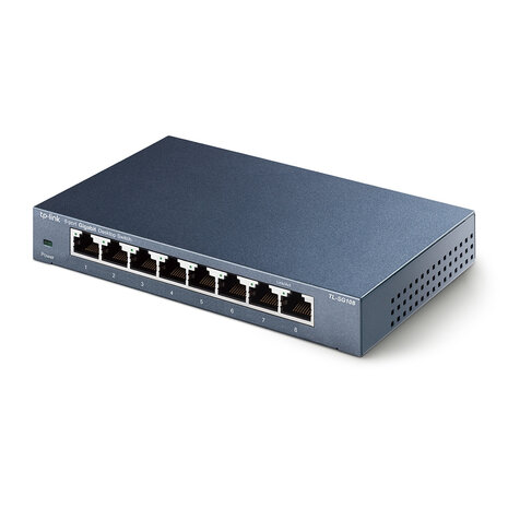 TP-Link 8Port 1Gb Metalen behuizing TL-SG108.