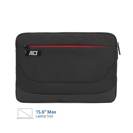 ACT AC8585 Suburb Laptop Sleeve 15,6", gemaakt van gerecyclede plastic flessen