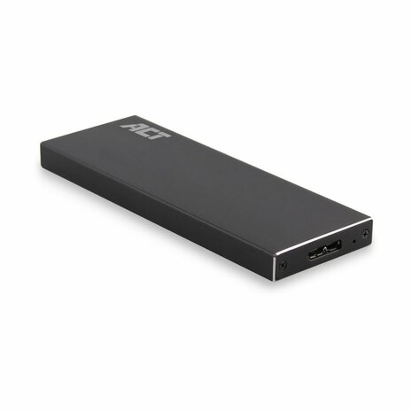 ACT AC1600 | USB 3.2 Gen1 M.2 SATA SSD Behuizing | Aluminium | 5 Gbps