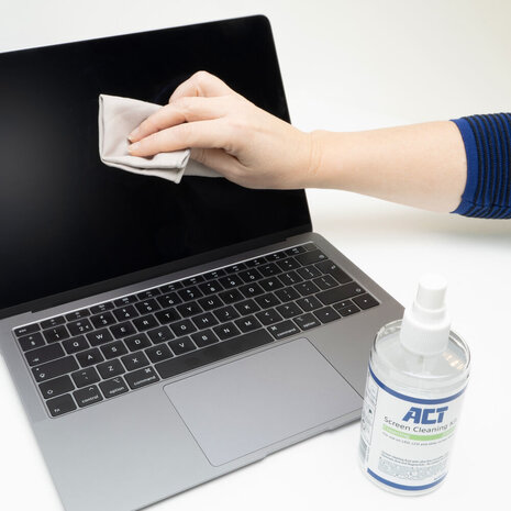 ACT AC9516 Schermreiniger inclusief Microvezel Doekje | 200ml
