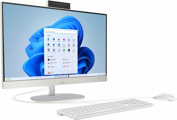 HP All-in-One 24-cr0089ny | 23.8'' Full HD IPS Touchscreen | Intel Core i5-1334U | 8GB RAM | 512GB SSD |  IR Camera | W11 Professional | Met Keyboard & Muis