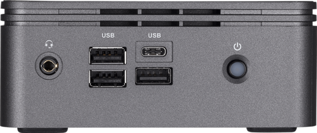 Gigabyte Brix-s - i3 10110 - 8GB DDR4 - 512GB SSD NVMe - Windows 11Pro + 2x Philips 24 inch