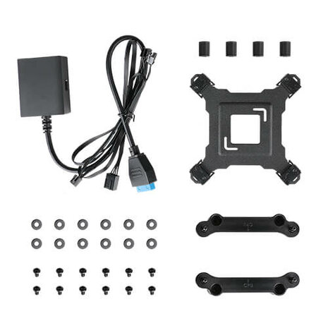 Antec Vortex VIEW 360 Waterkoeling Zwart AMD-Intel