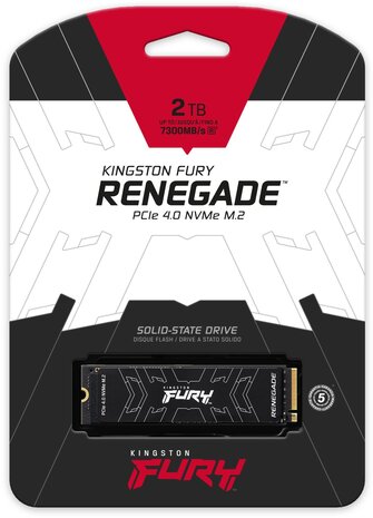 2TB M.2 PCIe NVMe Kingston FURY Renegade 7300/7000