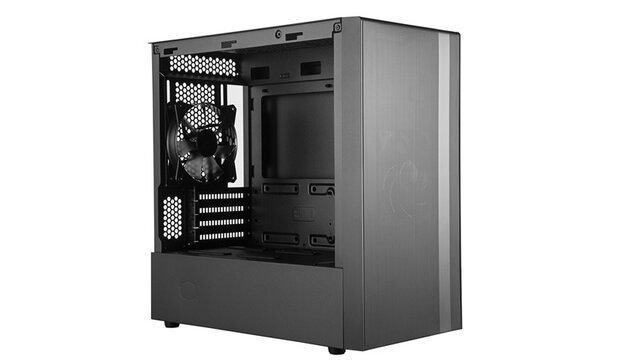 Cooler Master NR400 excl 5.25" bay - TG/USB3.2/Midi/&micro;A