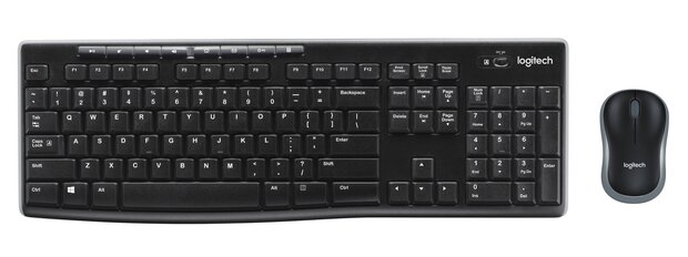 FR DT Logitech MK270 Zwart Wirel. Ret. (Franse layout)