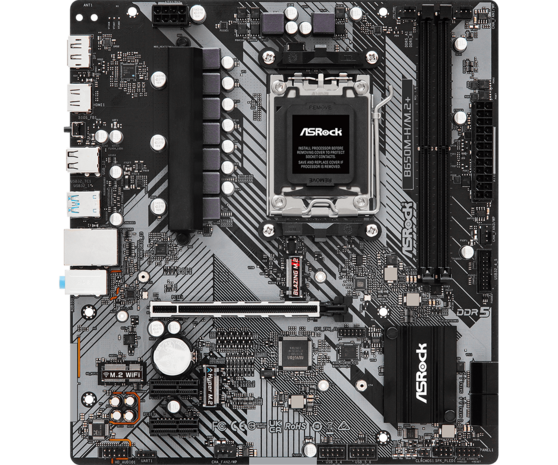 ASRock AM5 B650M-H/M.2+ - DDR5/M.2/DP/HDMI/&micro;ATX