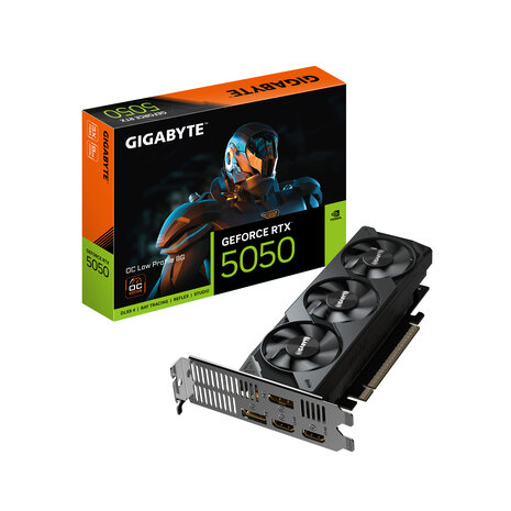 5050 Gigabyte RTX OC 8GB/2xDP/2xHDMI/2slot/Low Profile