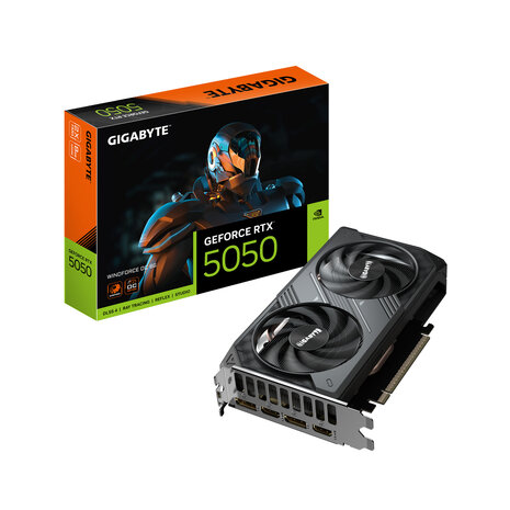 5050 Gigabyte RTX WINDFORCE OC 8GB/2xDP/2xHDMI/2slot