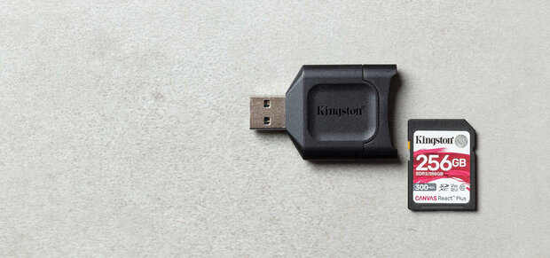 USB-A 3.2 Kingston MobileLite Plus SD Reader