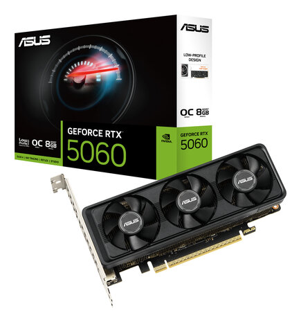 5060 ASUS RTX O8G-LP-BRK OC 8GB/3xDP/HDMI/2slot