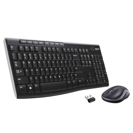 Logitech MK270 Wireless toetsenbord - muis
