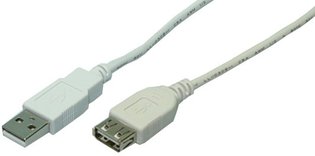 USB 2.0 A --> A 5.00m Verlenging LogiLink