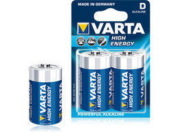 Varta High Energy batterij D blister 2-stuks