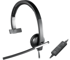 Logitech Headset H650e Mono zwart