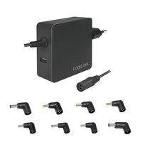 Power Adapter 70W + 1xUSB 10,5W LogiLink