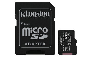 SDXC Card Micro 128GB Kingston UHS-I Canvas Select Plus