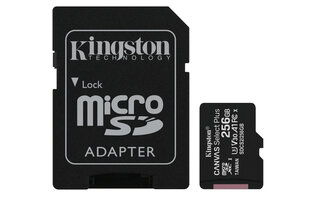 SDXC Card Micro 256GB Kingston UHS-I Canvas Select Plus